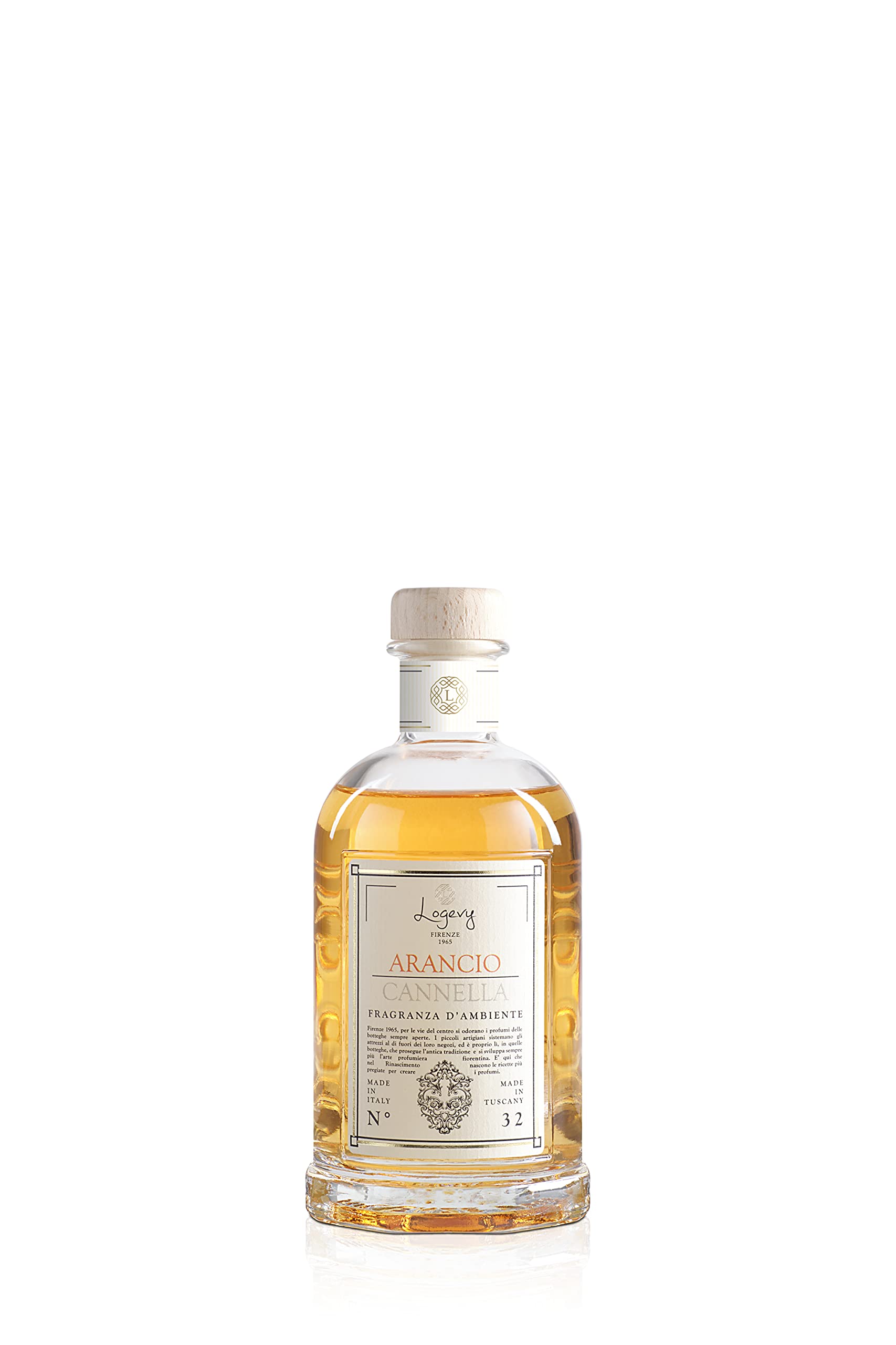 LOGEVY - Ambientador - Naranja Canela - Nueva Colección 2022 (500 ml NEW 2022)