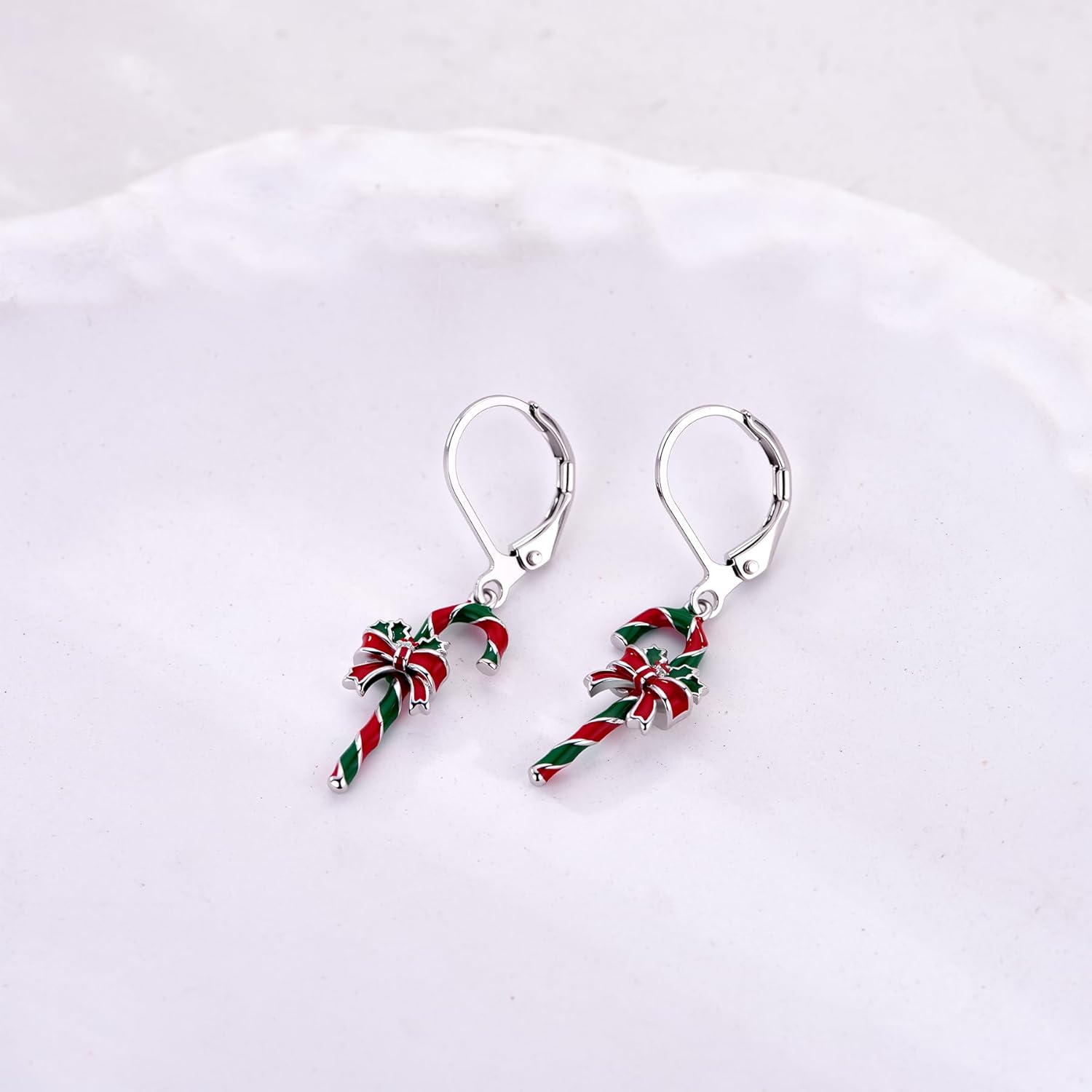 Christmas Earrings for Women Candy Cane Earrings Christmas Jewelry Gifts for Women Mom