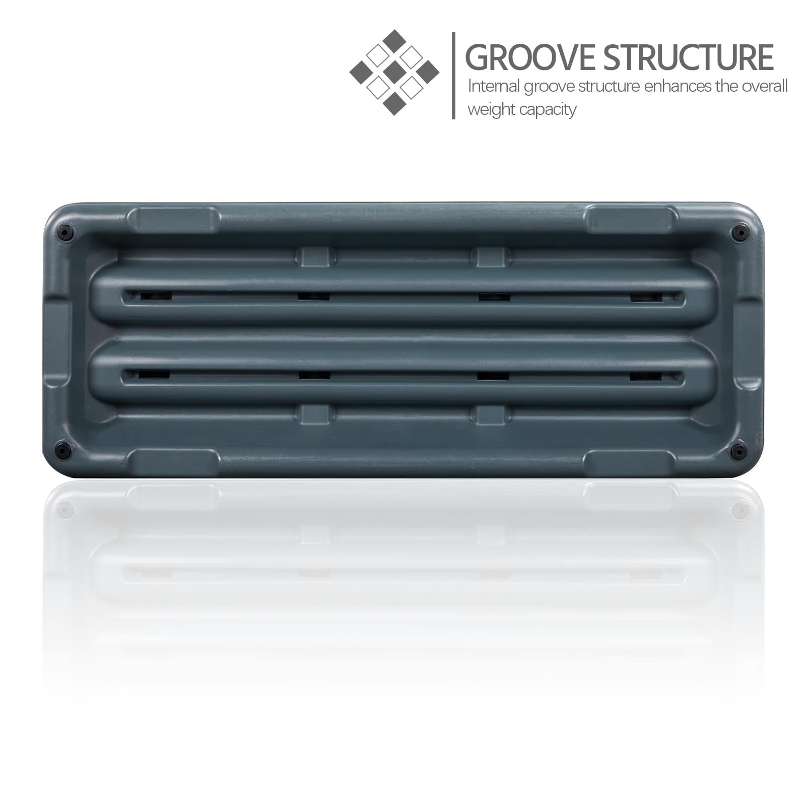 Yaheetech Stepper Aerobic Steppbrett mit 3 Stufen Rutschfest Trainingsbrett Fitness Heintrainer Stepbench Höhenverstellbar