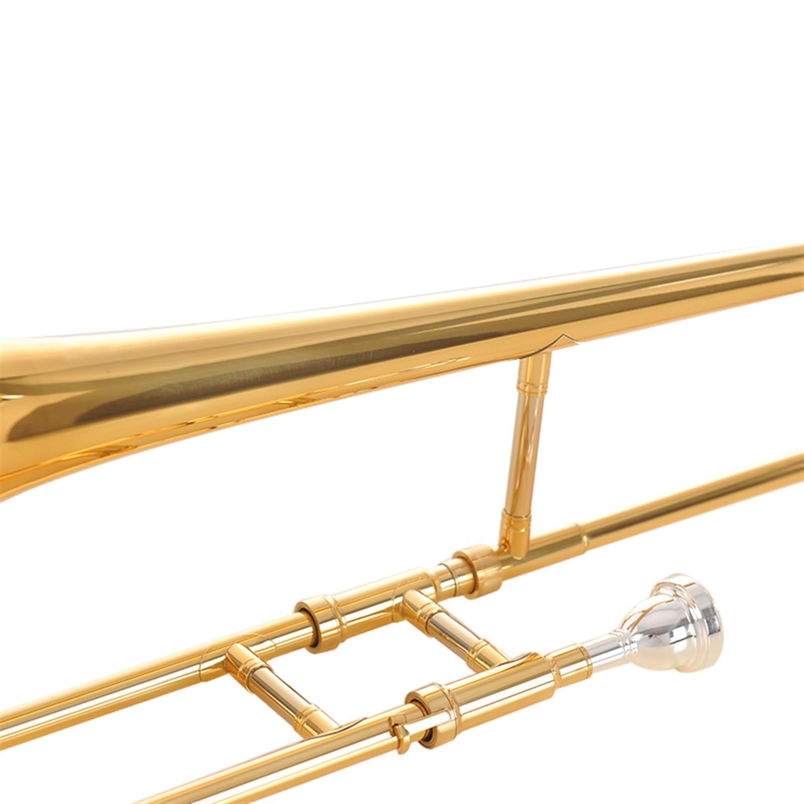 Trombones Instrumentos musicales Trombón Tenor De Si Bemol A Fa Transpuesto Para Que Los Principiantes Jueguen Y Prueben