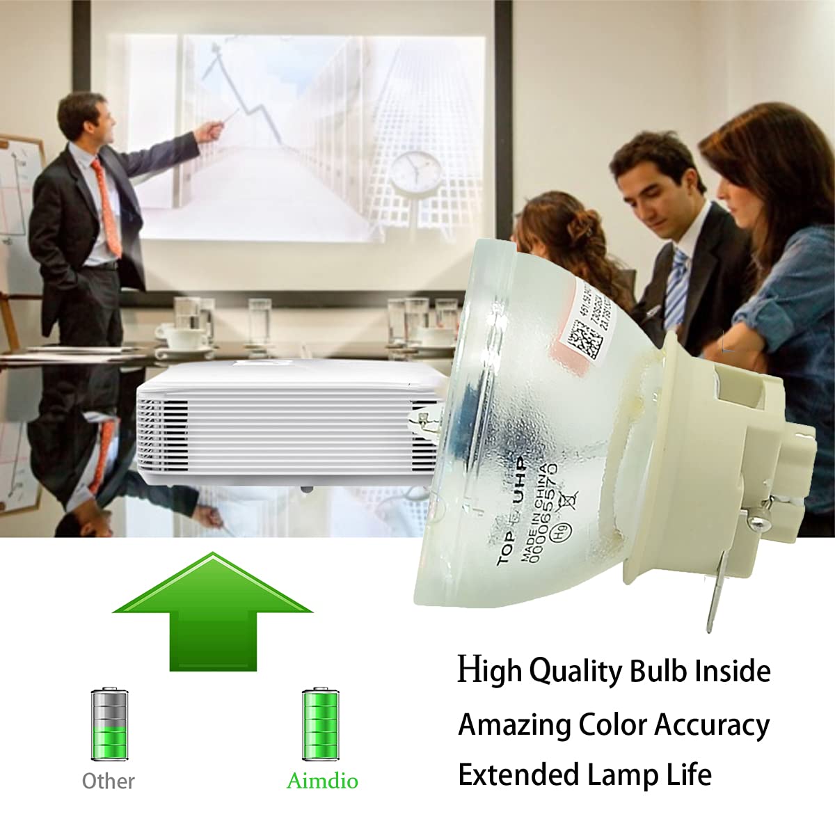 SP.7AZ01GC01 Lampada Proiettore per Optoma DLP HD27Be HD144X HD27e HD143X EH334 HD243X HD270e WU334 WU335 WU336 WU337 DH350 EH334 EH335 EH336 EH337 lampade per Videoproiettore