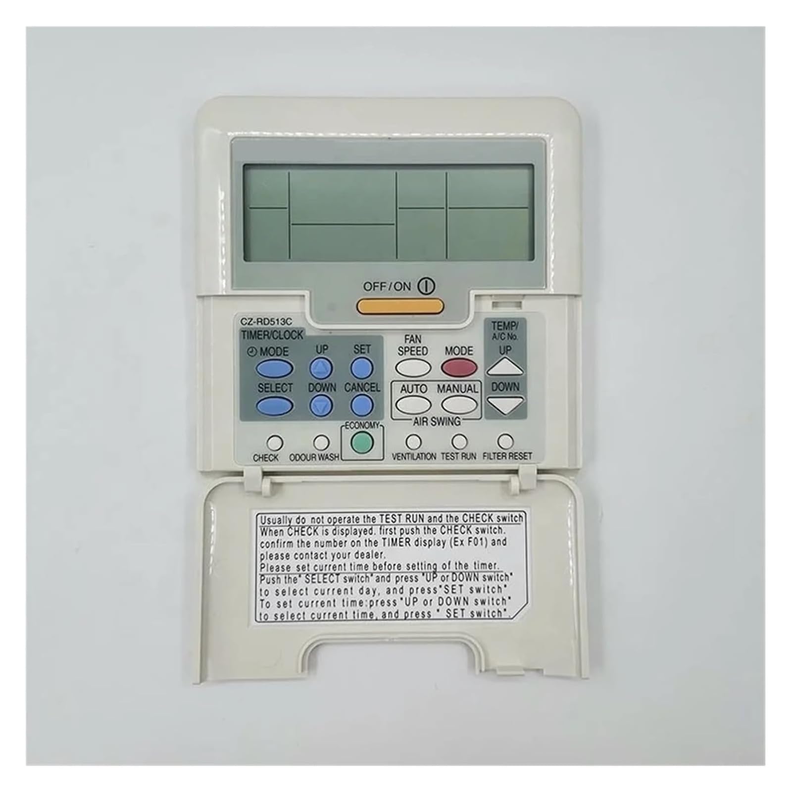 Tabellone operatore manuale for condizionatore d'aria CZ-RD513C