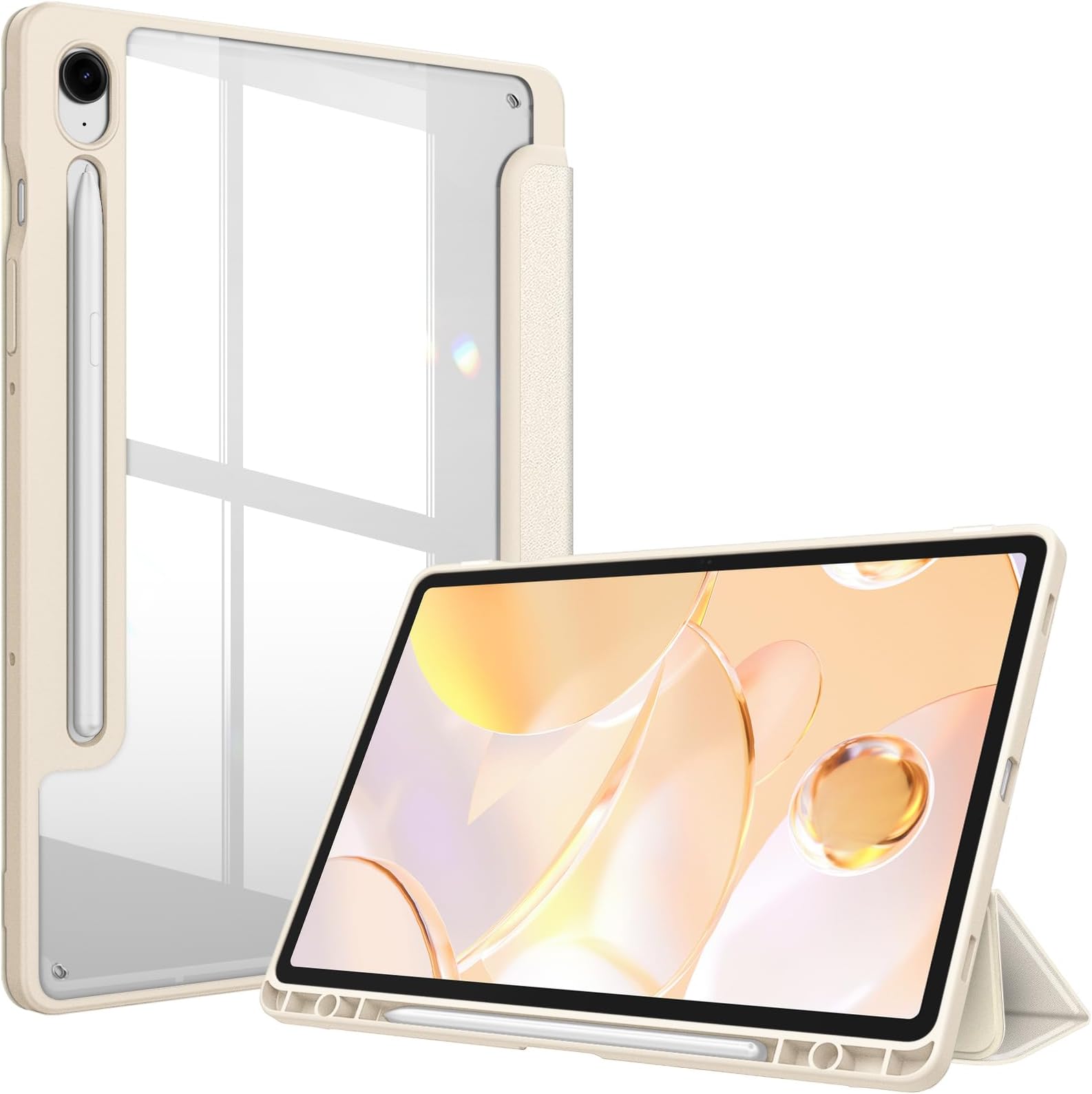 Coque FINTIE Pour Surface Pro 12 Pouces 2025 - Étui Multiposition, TPU Antichoc, Fermeture Magnétique