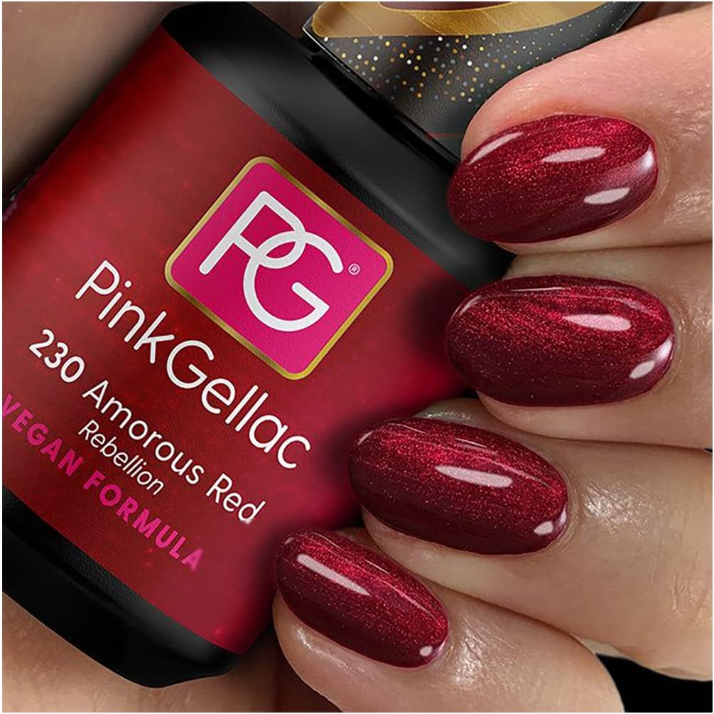 Pink Gellac 230 Amorous Red UV/LED Gel Polish