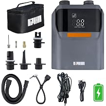 Niphean Paddle Board and 50 PSI Rechargeable Electric Pump