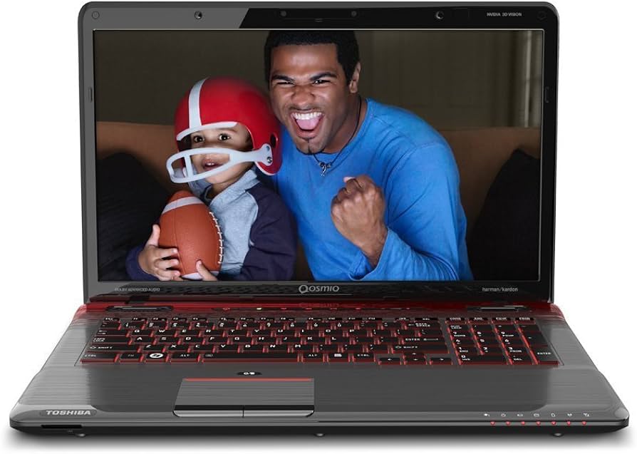 Toshiba Qosmio X775-3DV80 17,3 polegadas Laptop para jogos 3D