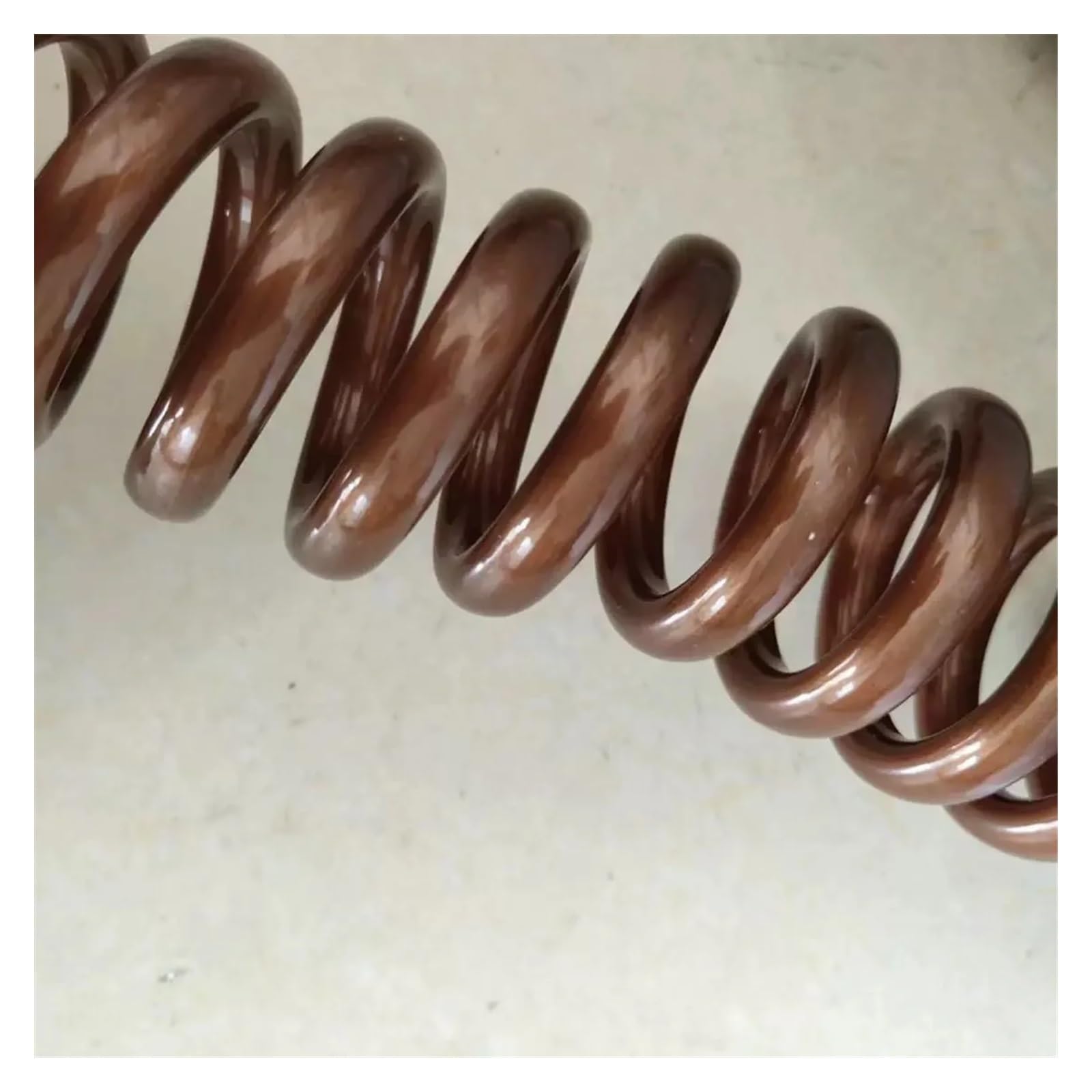 Duschschlauch aus Roségold/gebürstetem Gold, G1/2 Zoll Standardschnittstelle, Telefonleitungsschlauch, Handbrause, Federschlauch(Brushed gold,200cm)