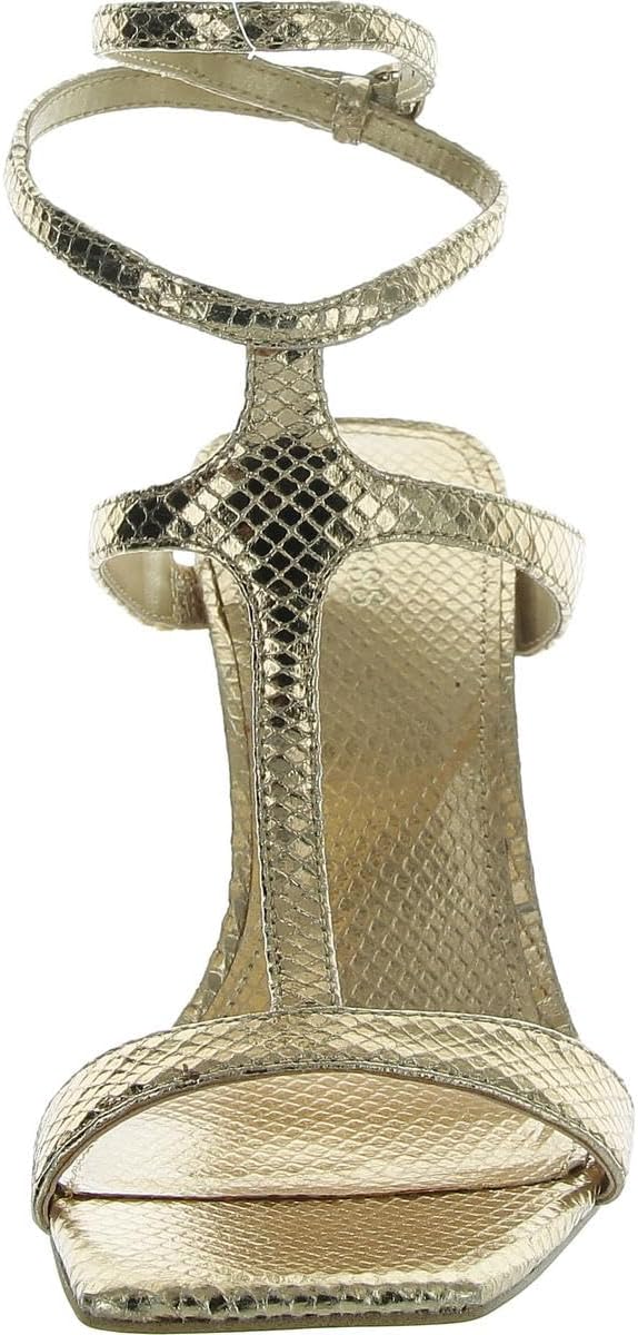 Guess Women's Bacio Wedge Sandal, Gold, 8.5 - Image 3