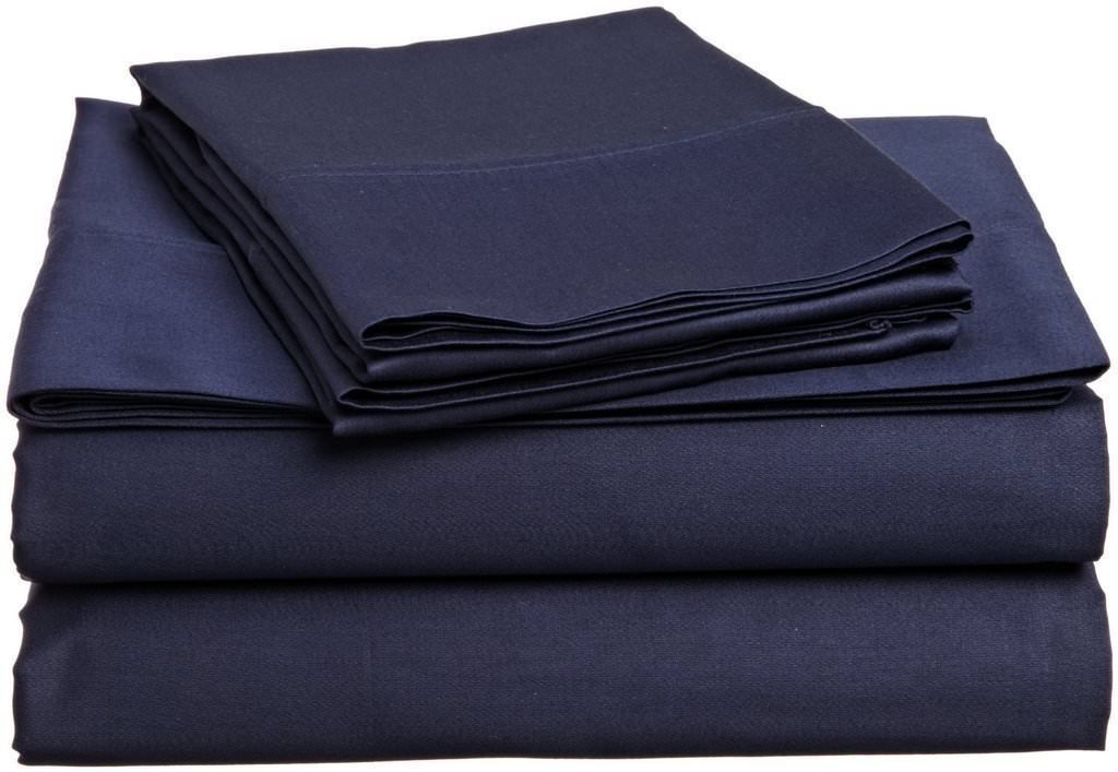 Cotton Sheets - 4-Piece Sheet Set for King Size 76