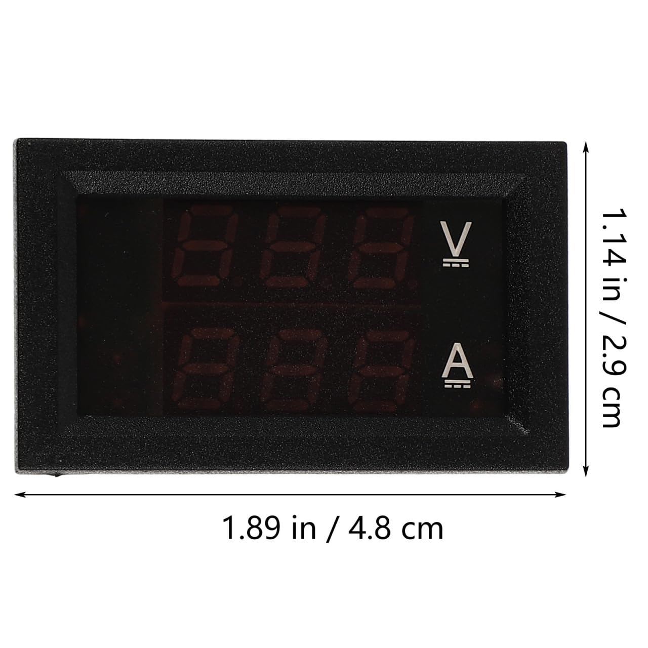 Gatuida 10pcs Digital Voltmeter Range Non-Contact Voltage Tester Led Display Simple Connection Battery and Power