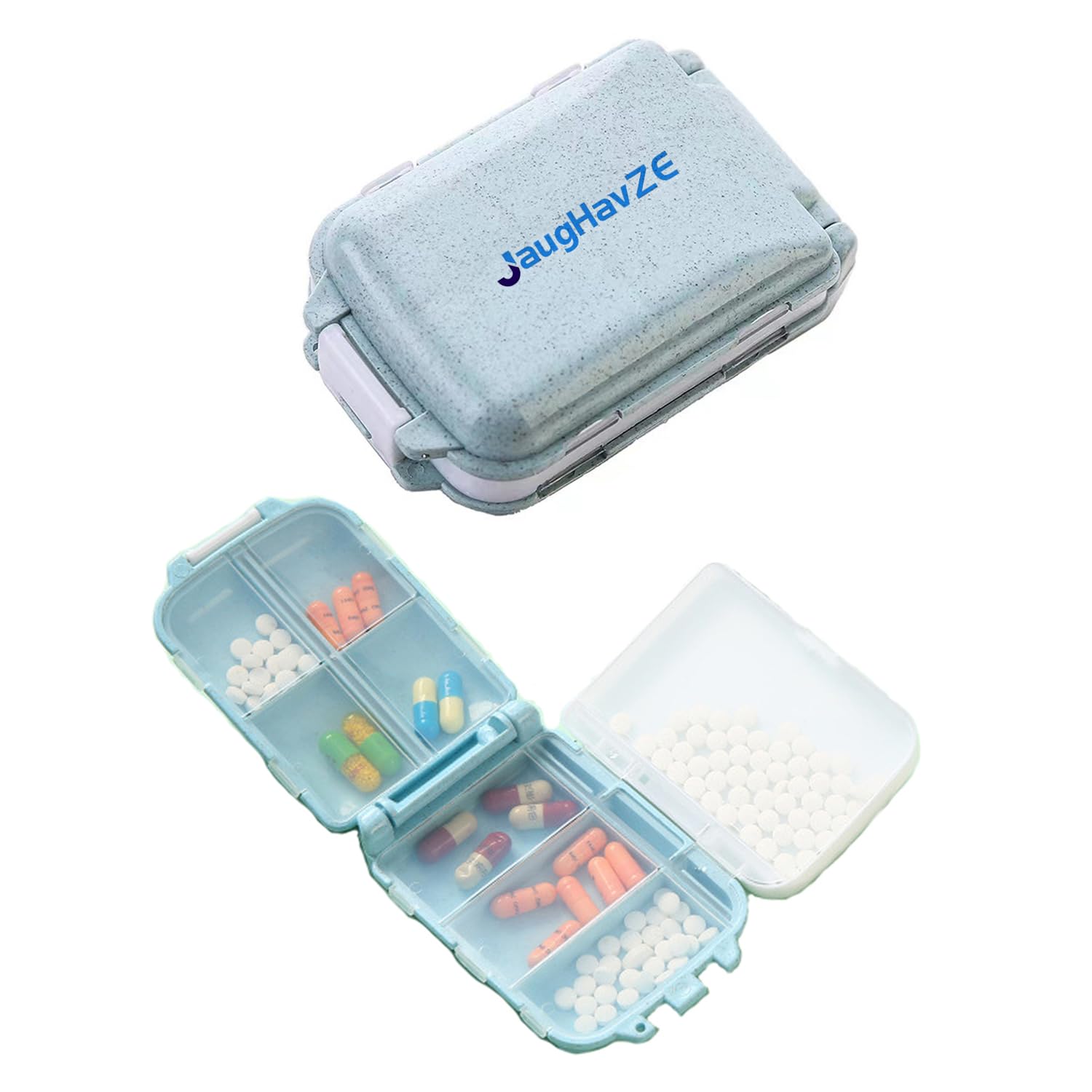 Weekly Pill Box 7 Day Small Pill Case Organiser Sealed Portable Medication Dispenser Pill Boxes Travel