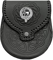 Vista 1 de Scott Scottish Clan Crest Badge Sporran