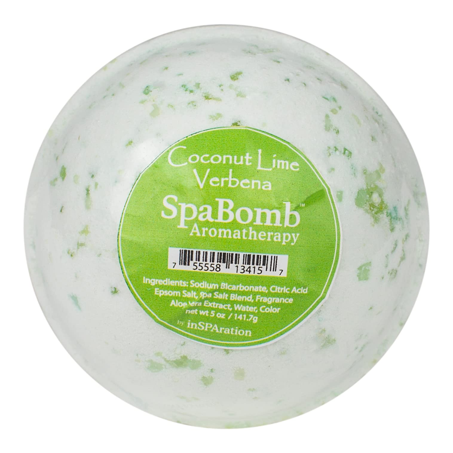 InSPAration Coconut Lime Verbena SpaBomb Aromatherapy (5 oz)