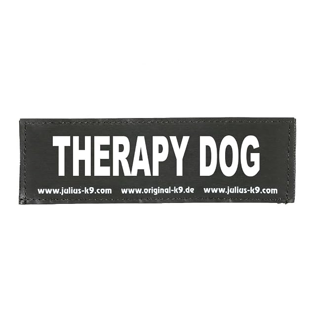 Julius-K9 162LR-K-41085 Parches Fosforescentes, Intercambiables para los Arneses de Perro