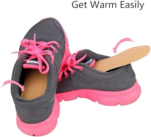 Miniatura 10 de WORLD-BIO Calentadores de pies con plantilla desechable de 7/10/16/40 pares, proporcionan 12 horas de calentamiento, calentador activado por aire 10