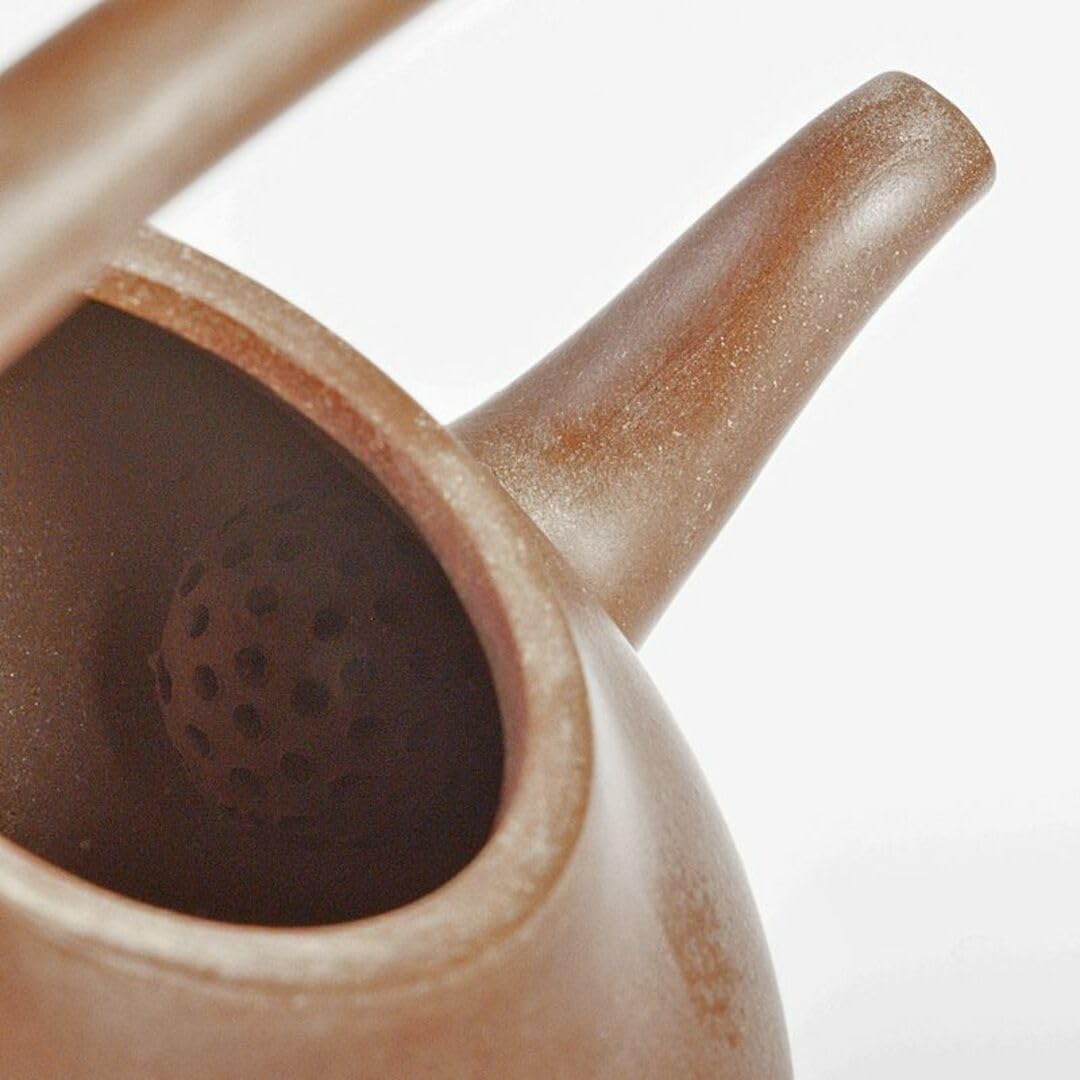 Amazon.co.jp: 中国 紫砂 朱泥 急須 茶壷 在銘 C R6282 : ホーム＆キッチン