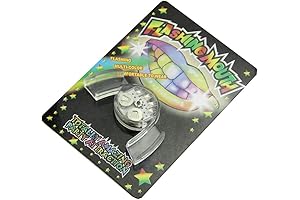 LED Novelty Mouthpiece - Glow in the Dark Luminescent Light-Up Necklace