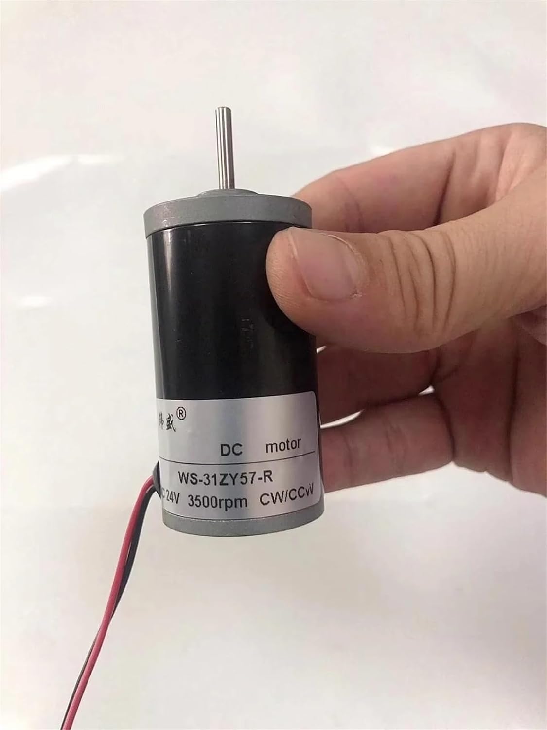 12V 24V 31mm High Speed Electronic Starter Scissors Silent Adjustable Speed Can CW CCW Brush Steel Tube Electronic Starter(5000RPM_DC 12V)