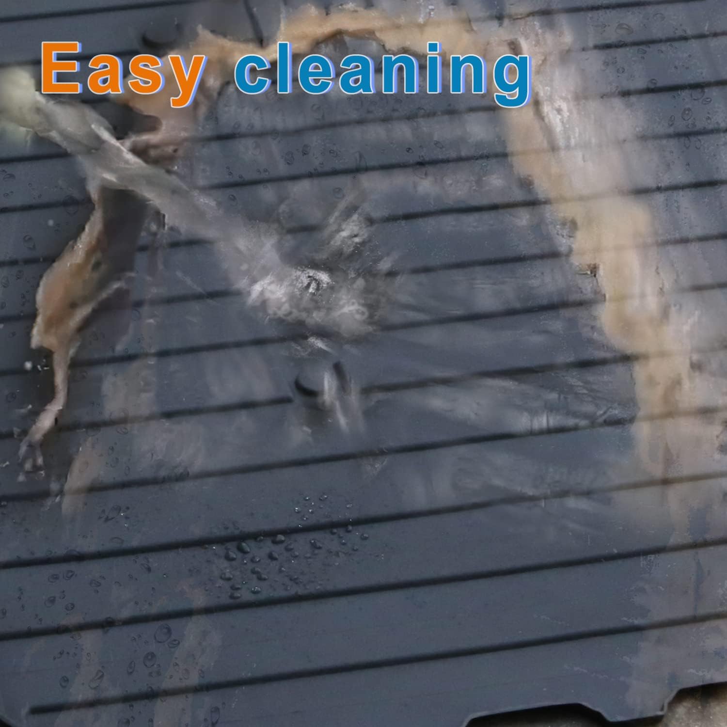 Ranger Rubber Bed Mat Liner,CPOWACE All Weather Protect Rear Cargo Bed Mat TPE Slush Liner Compatible with 2020-2022 Polaris Ranger XP 1000 Crew