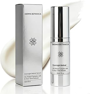 Suero de retinol durante la noche, suero derm...