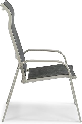 Miniatura 6 de Homestyles 6700-81 Captiva - Par de sillas para exteriores, color gris