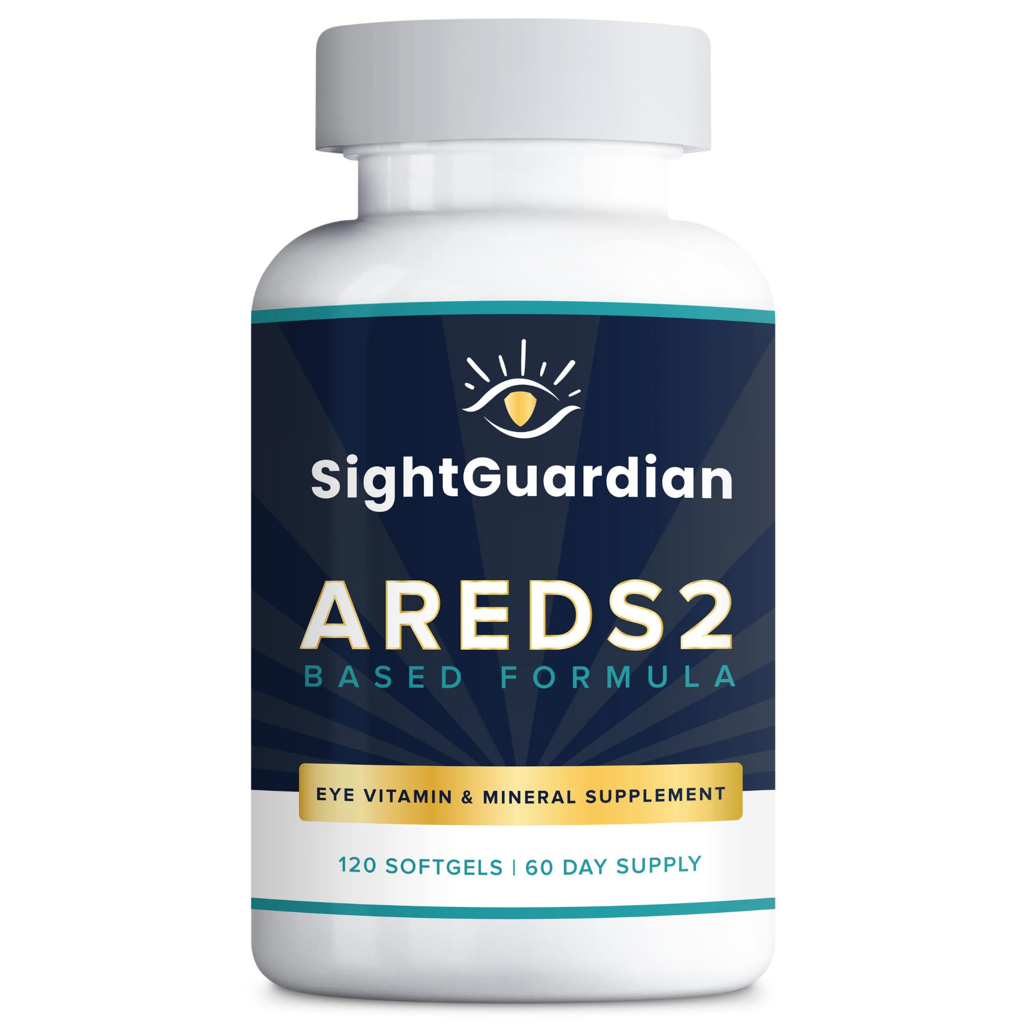 Sponsored Ad - AREDS2 Based Eye Vitamin-Mineral Supplement (120 ct. 60 Day Supply) - AREDS2 Based Supplement for Eyes - Low Zinc Formula - Eye Vision Supplement and Vitamin