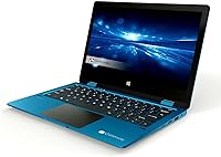 Vista 2 de Gateway Laptop convertible 2 en 1 con pantalla táctil 11.6 HD en color azul Intel N4020 4GB RAM 64GB SSD Mini-HDMI Webcam Windows 10 S (renovado)