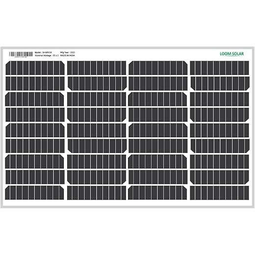 Loom Solar Metal Panel 55W 12V