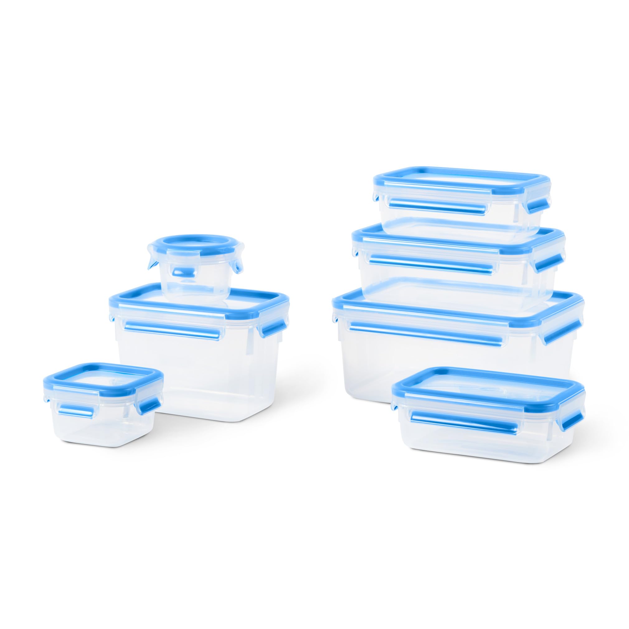 Emsa CLIP & CLOSE FRESH FOOD CONSERVATION, FOOD STORAGE CONTAINER, LEAK-PROOF, HYGIENIC, 7 PCS SET, N1031600 — image 1