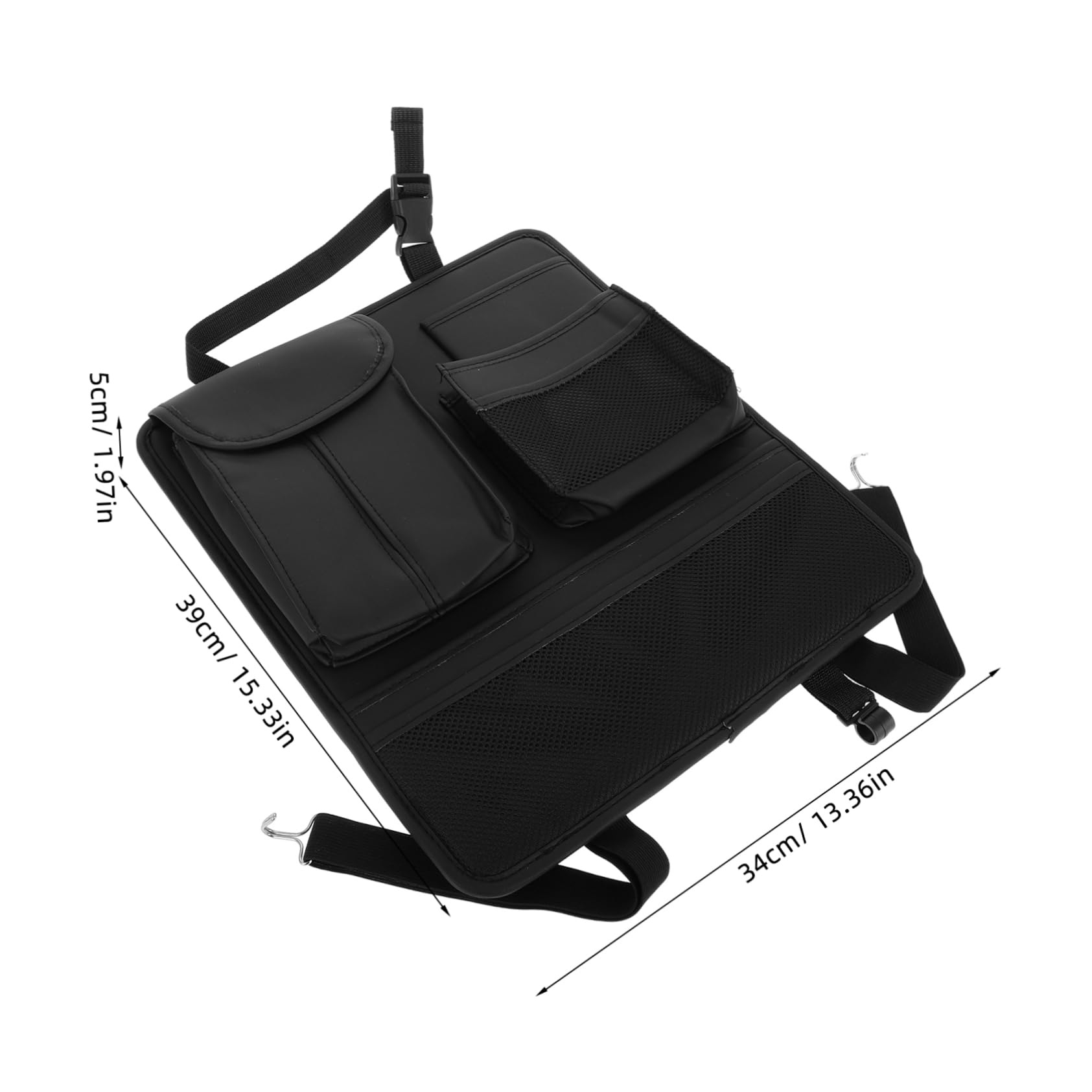 OUNONA Car Organizers and Storage Backseat Hangings Organizer with Mesh Pockets for Car Travel