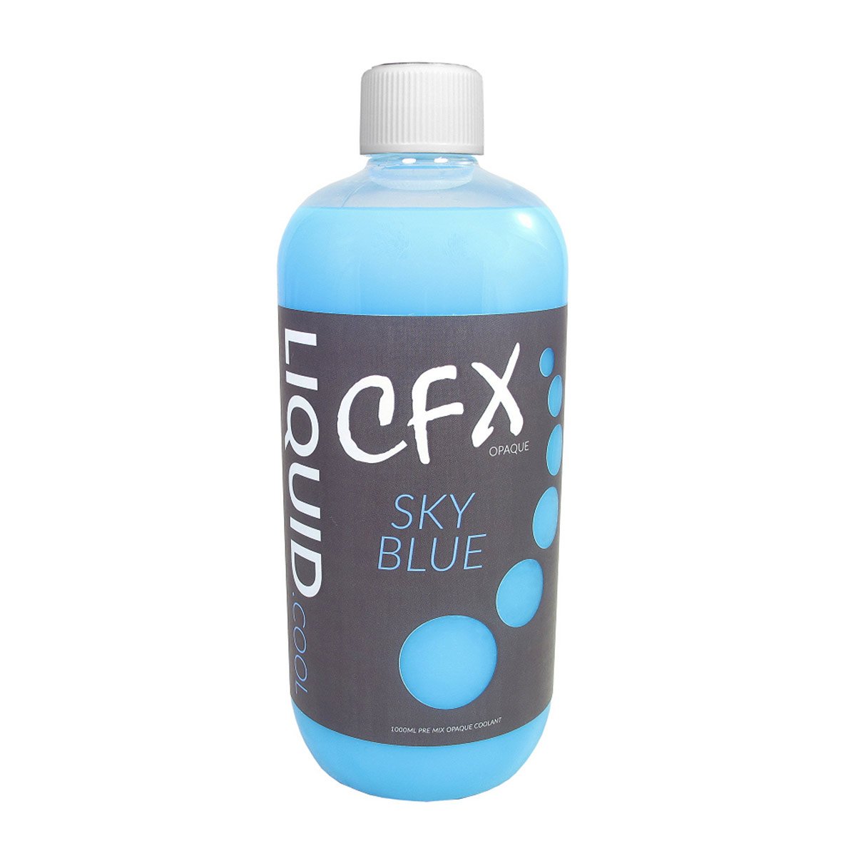 Liquid Cool 1000 ml CFX Pre Mix Opaque Performance Coolant - Sky Blue
