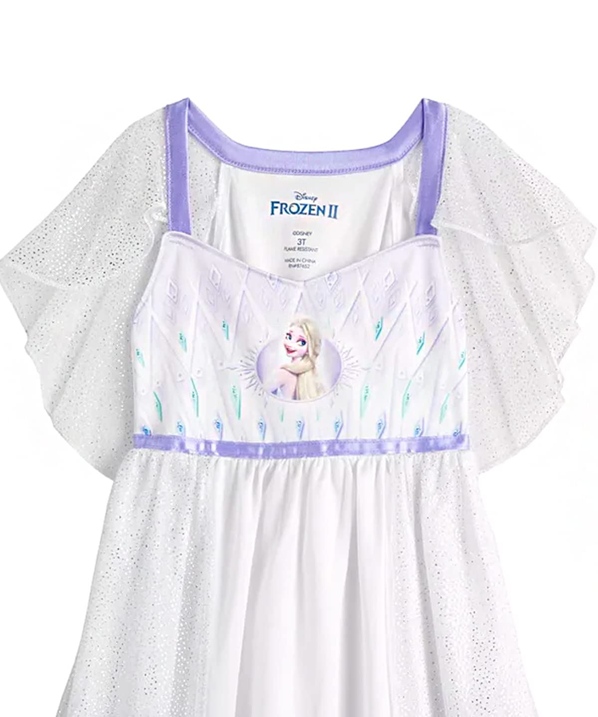 Disney Camisón infantil Frozen Fantasy Princesa Elsa