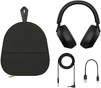 Vista 8 de Sony WH-1000XM5/B Wireless Industry Leading Noise Canceling Bluetooth Headphones (Renewed)