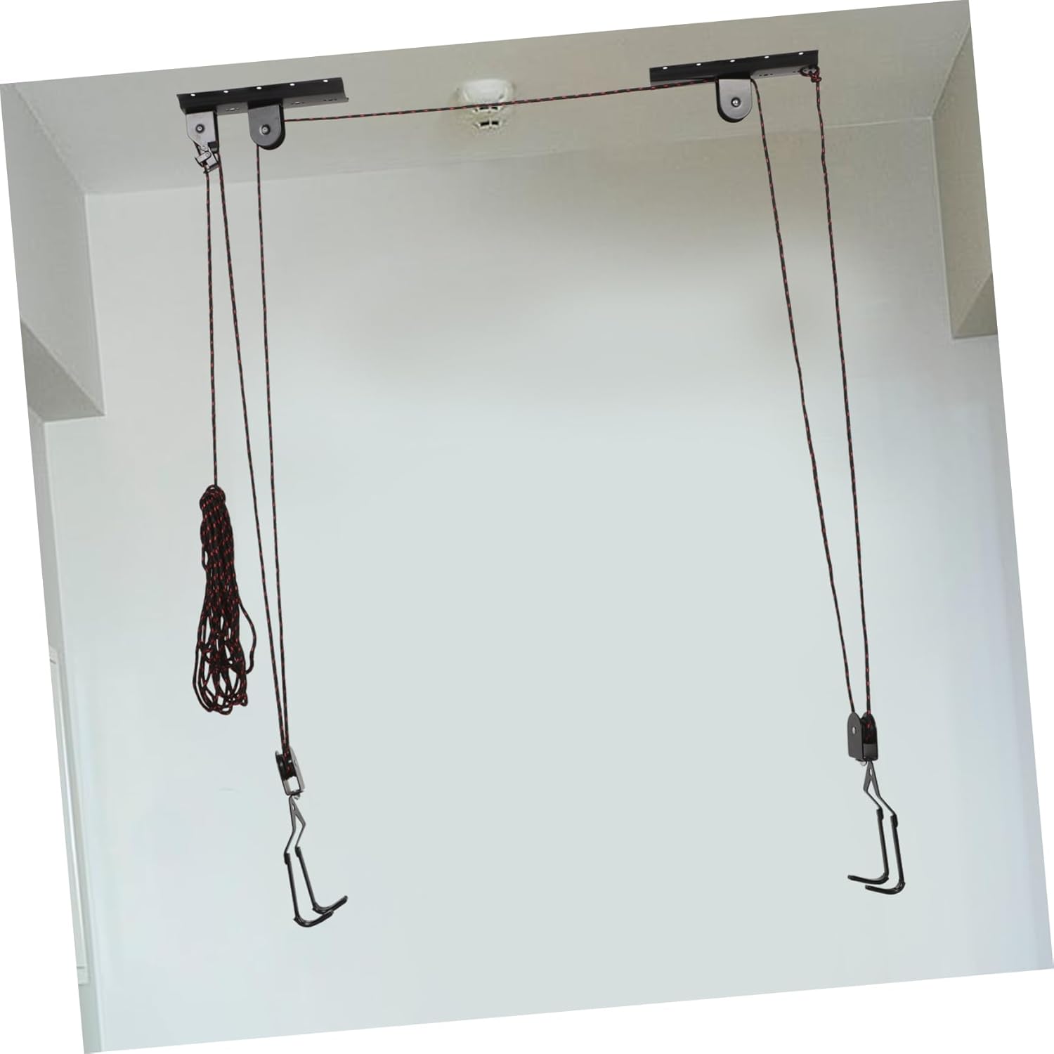 1set Garage Bike Hanger Ceiling Mount Bike Hoist Storage Rack for Ceiling Indoor Rack