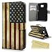 Galaxy S7 Active Case (Active Model,Not for General S7) - Mavis's Diary Premium PU Leather Wallet Flip Folio Case [Card Slot] Kickstand Magnetic Snap Cover for Samsung Galaxy S7 Active - American Flag