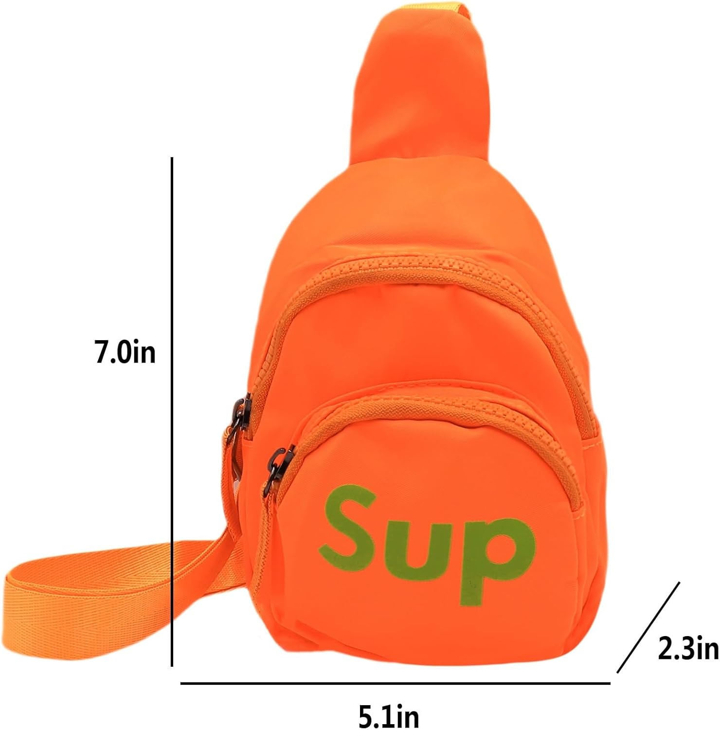 JUMISEE Kids Small Crossbody Chest Bag for Boys Girls, Fashion Lightweight Sling Shoulder Bag Purse Sports Travel Hiking Daypack