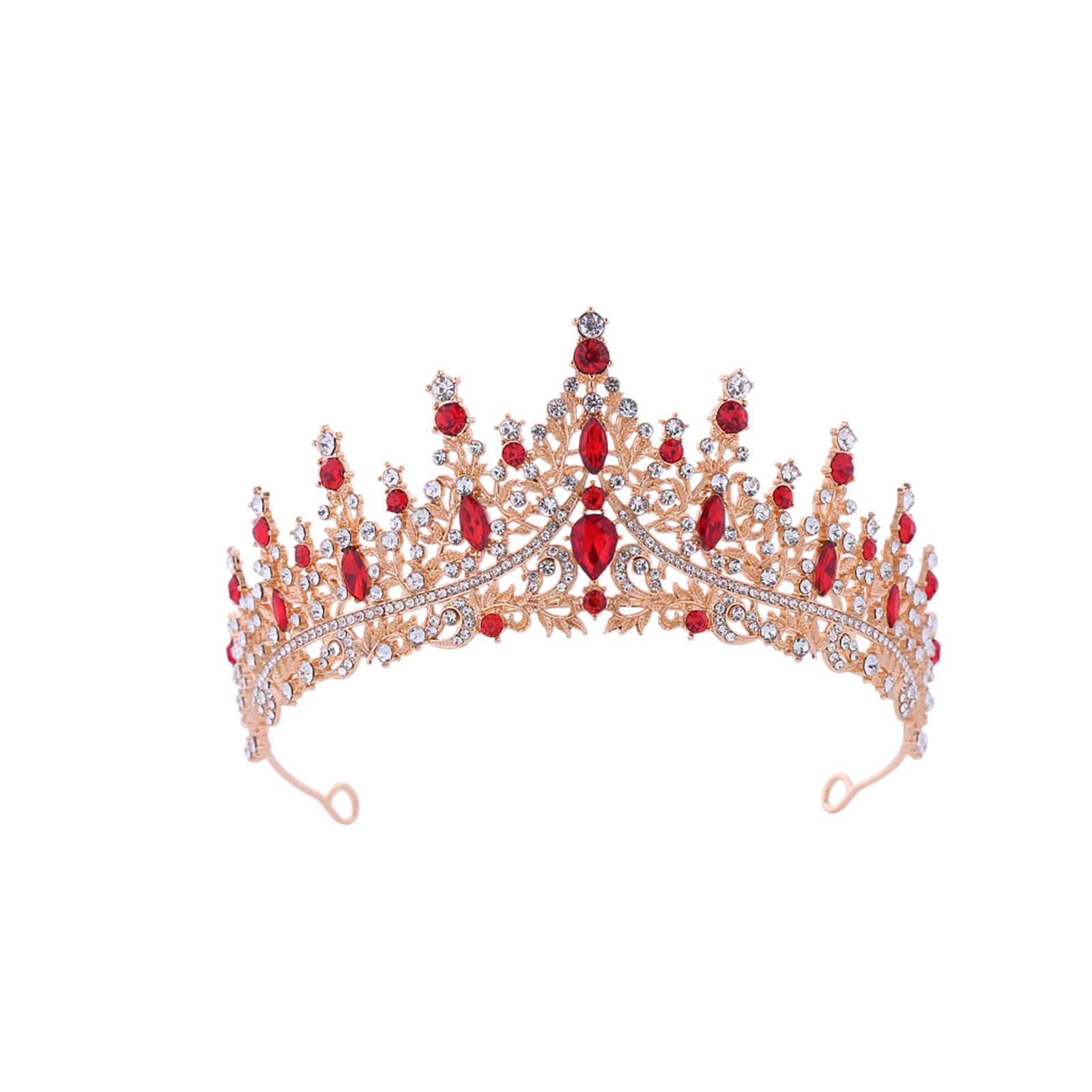 Prinzessin Tiara Kristall Krone, Kopfschmuck Königin, Schmuck Tiaras, Kristallkrone für Hochzeit, Abschlussbälle, Festumzüge, Braut Kostüm, Geburtstag Geschenke
