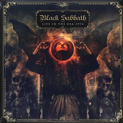 Album Art for BLACK SABBATH LIVE IN THE USA 1974 - NEW SEALED DOUBLE VINYL LP by Black Sabbath