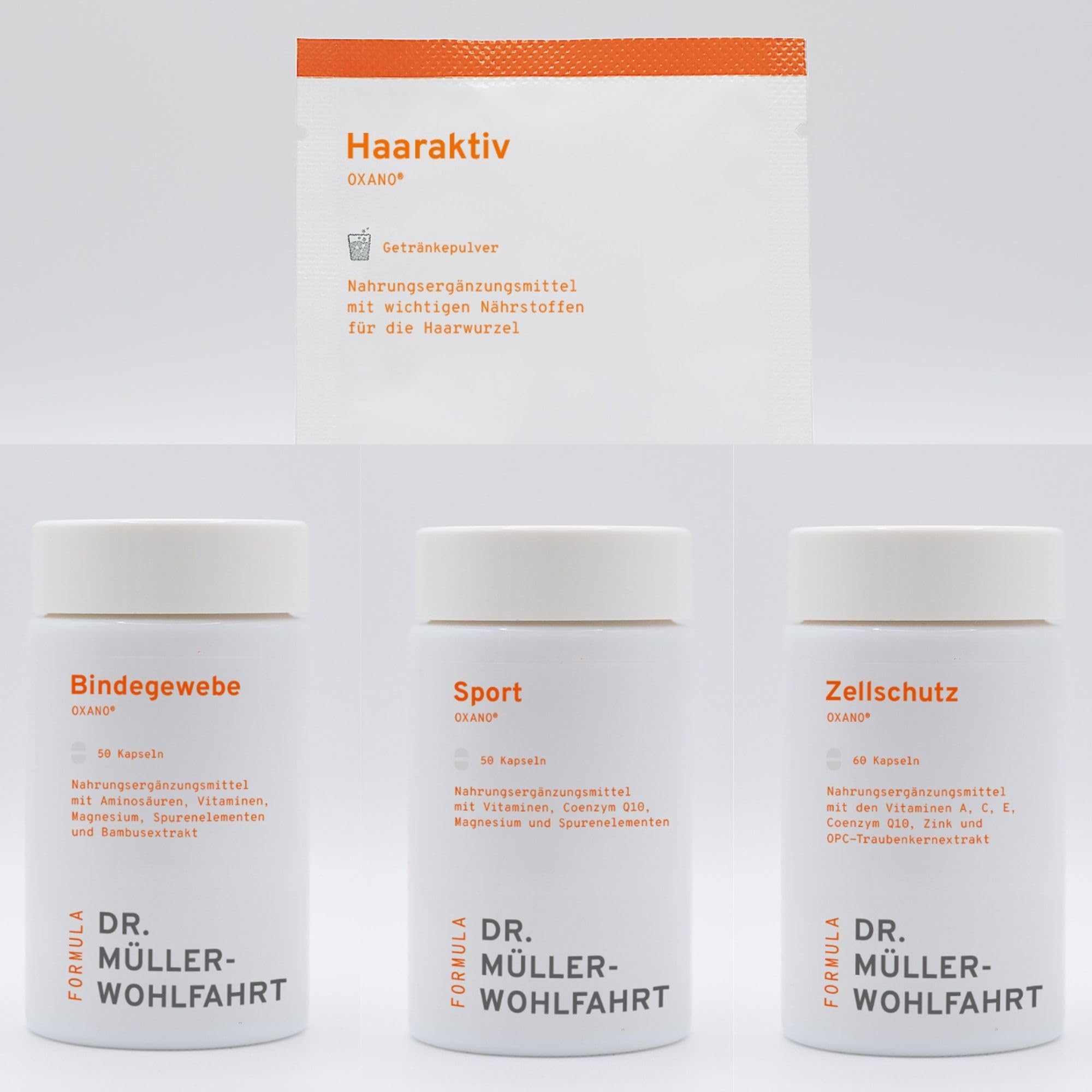 oxano® zellschutz Kapseln – Müller-Wohlfahrt | Mikronährstoffe mit Vitamin A, C, E & Zink | Mit Coenzym Q10 & OPC-Traubenkernextrakt | Nahrungsergänzungsmittel