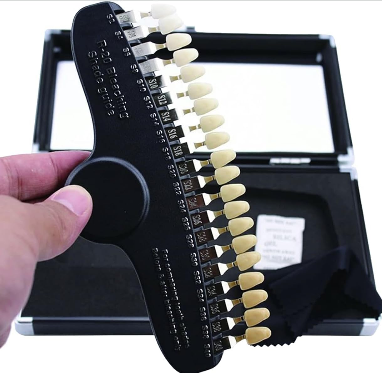 GUIDE DE TEINTE DENTAIRE - TEINTIER PROFESSIONNEL - BLANCHIMENT DENTAIRE