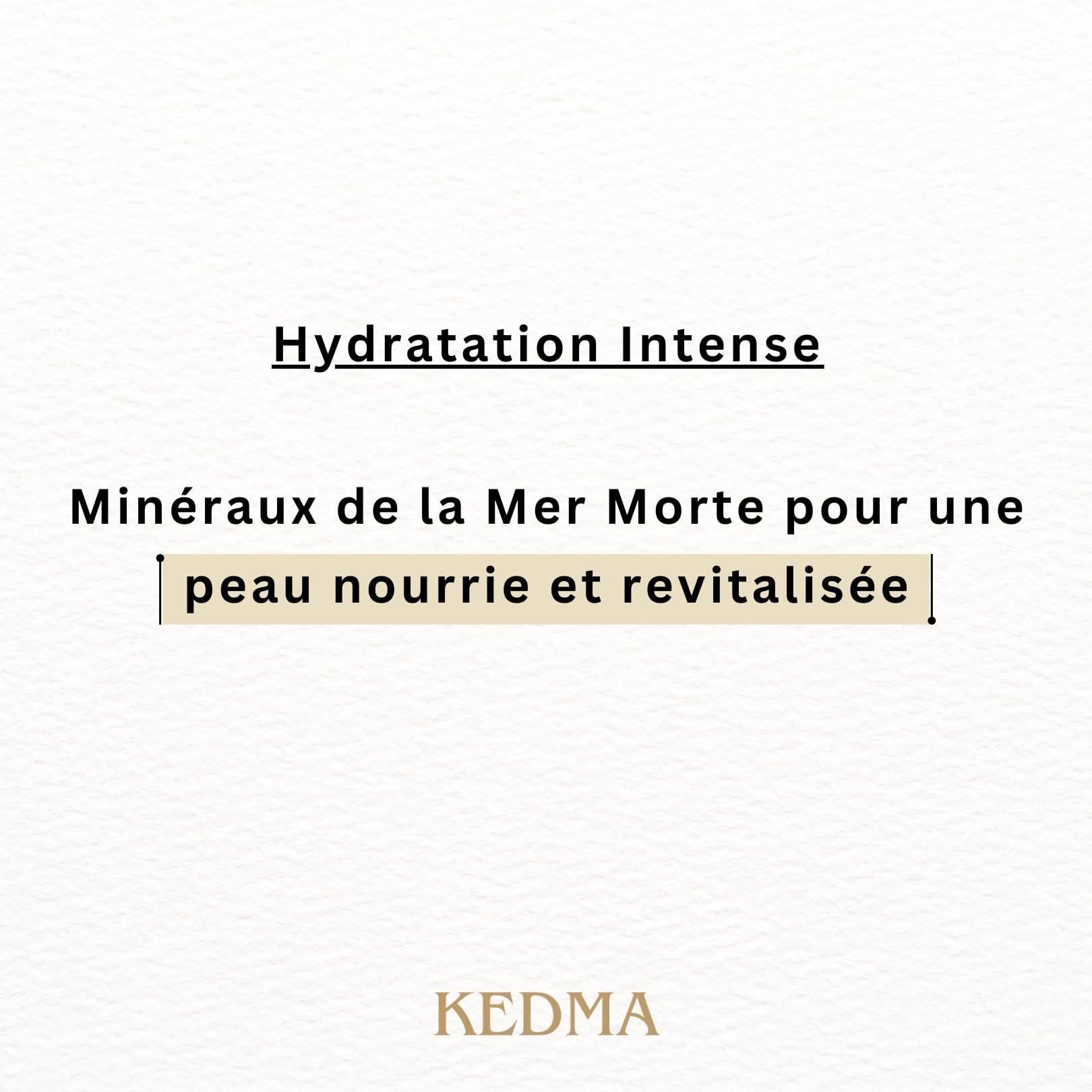 KEDMA - Sérum Minéral Anti-Âge - Hydratant & Revitalisant pour Peau - 30ml | Le sérum minéral hydrate, revitalise et aide à lisser l’apparence des signes de l’âge pour un teint éclatant.