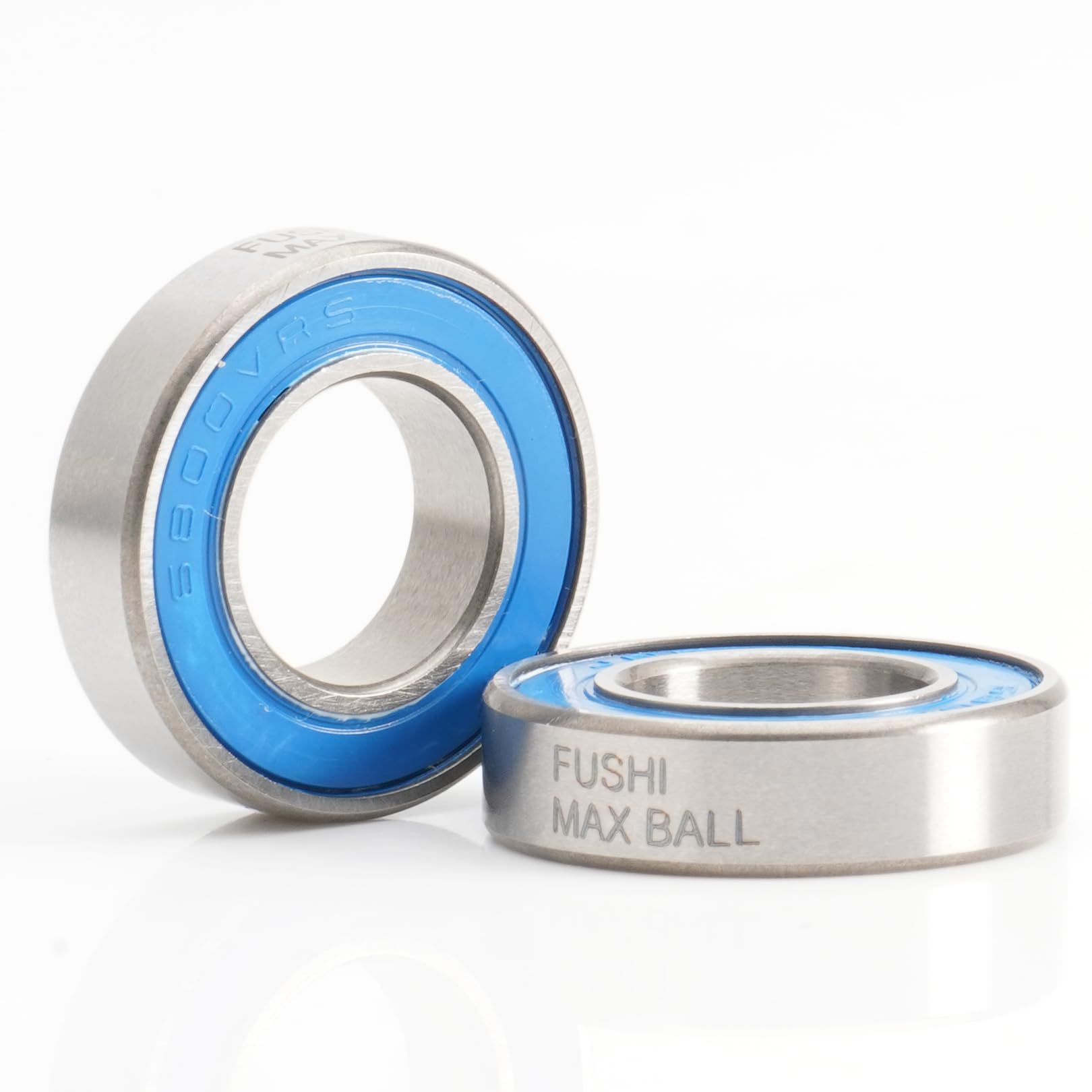 6800 VRS MAX łożysko nabojowe, wymiary 10 x 19 x 5 mm stal chromowana niebieska zalakowana tłuszczem, 6800 LLU Cart Full Balls Bearing do MTB Hub Pivot, (pick od 4 szt.)