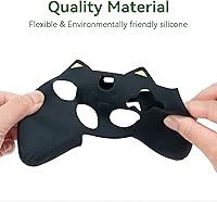 Vista 4 de GeekShare Cat Paw Controller Skin Grips Set Anti-Slip Silicone Protective Cover Skin Case Compatible with Xbox Series X Controller with 2 Thumb Grip