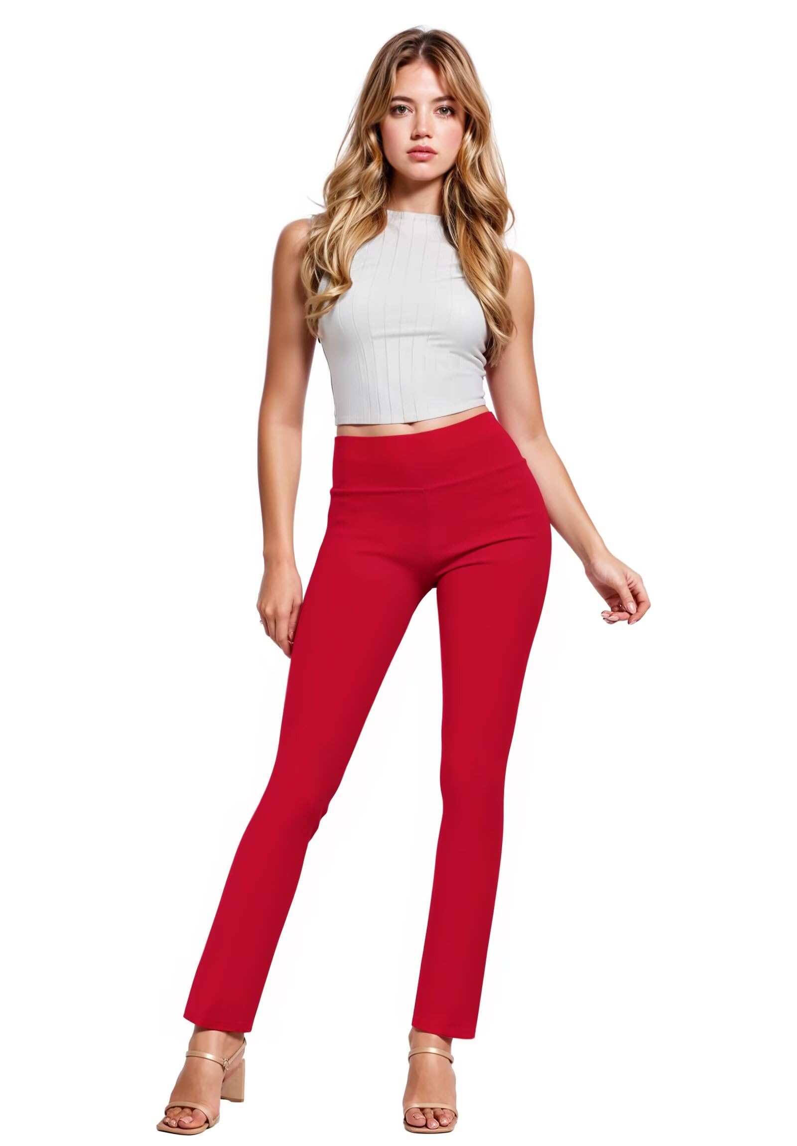 Hybrid Company Womens Business Millennium Slim Bootcut Pants
