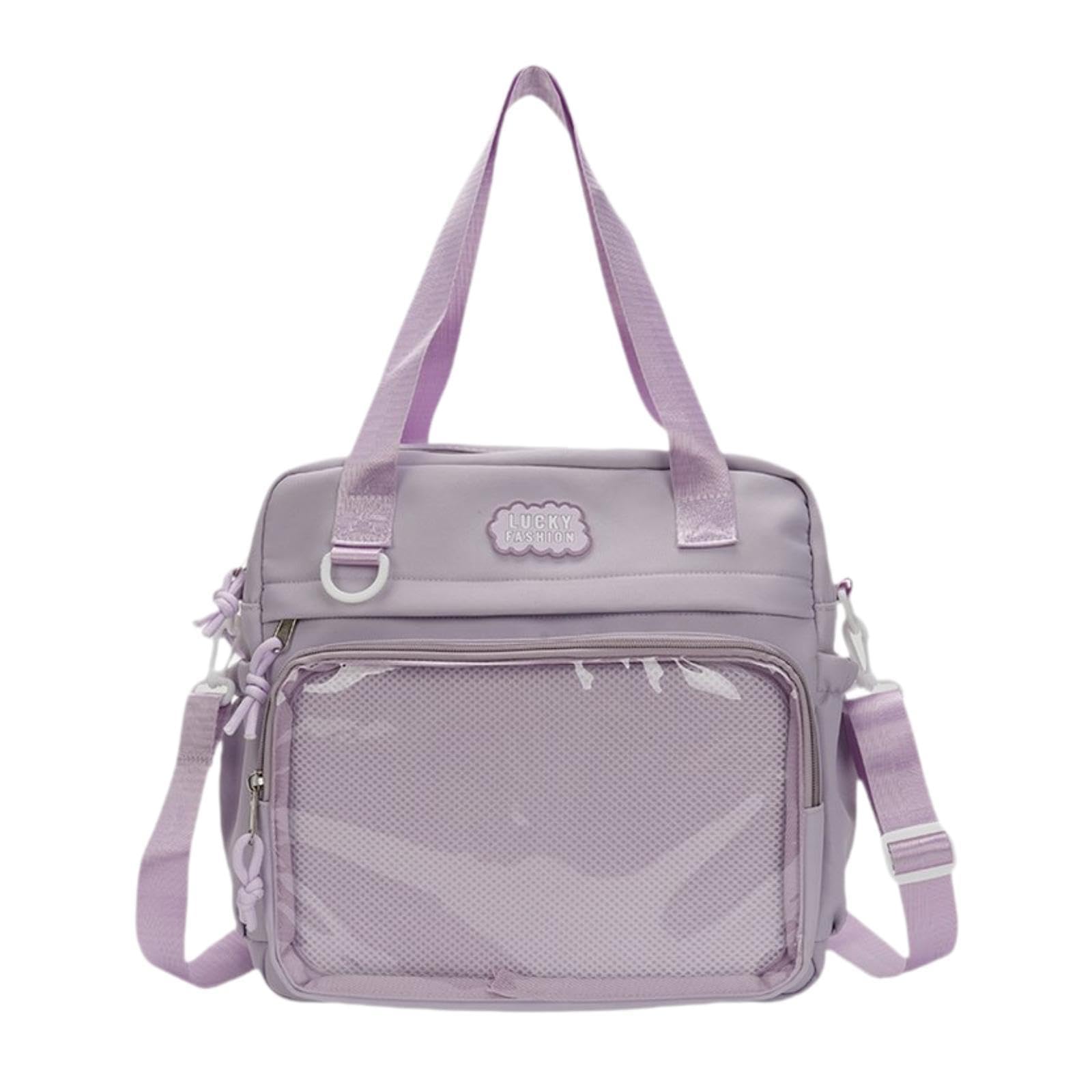 Ita Bag DIY Adjustable Strap Uniform Bag for Anime Dolls Display Party Purple-image-20