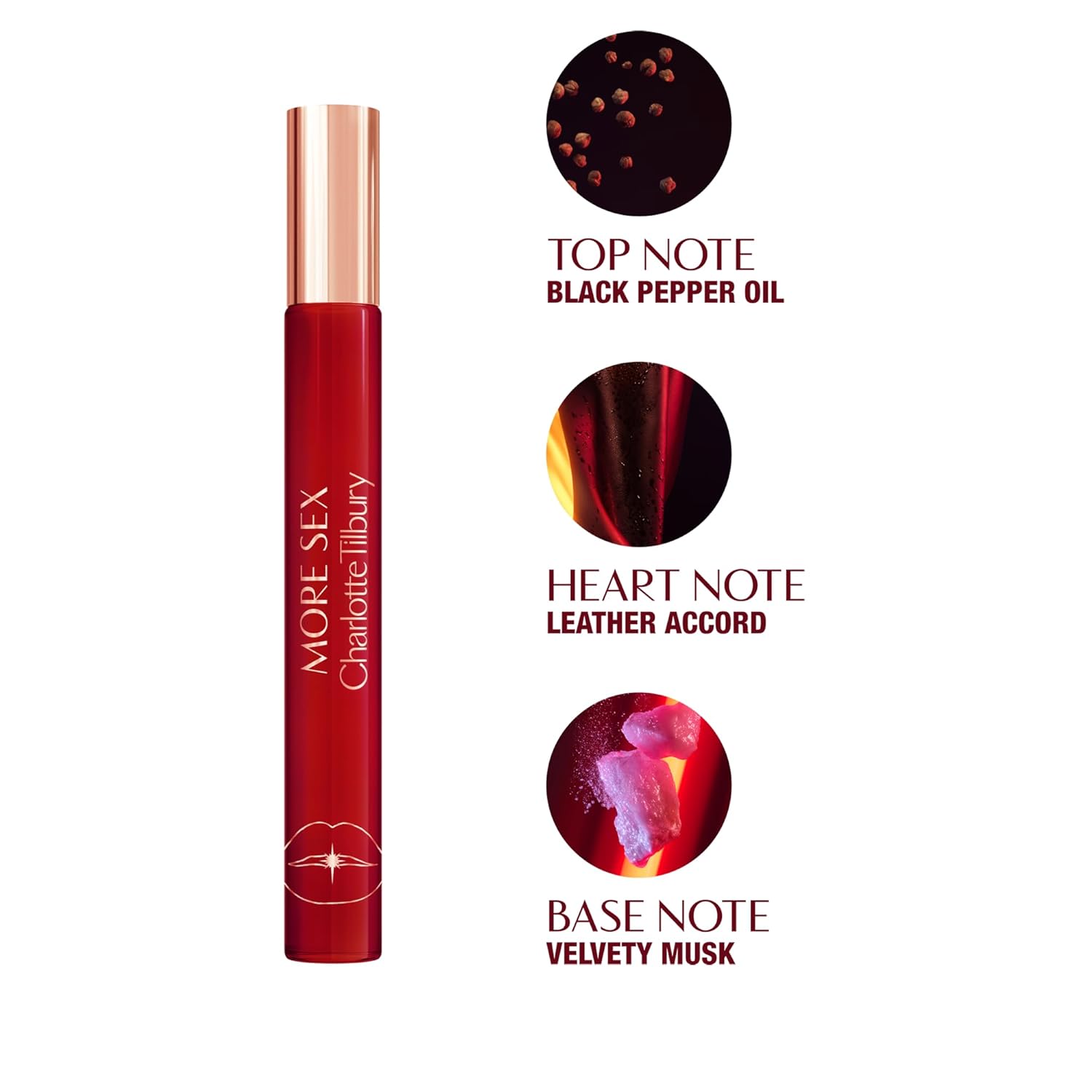 Charlotte Tilbury More Sex Eau De Parfum - Pheromone Enhancing Sandalwood Perfume with Naturally-Derived Oils - Long-Lasting Scent with Notes of Black Pepper, Velvety Musk & Ambery Wood - Image 2