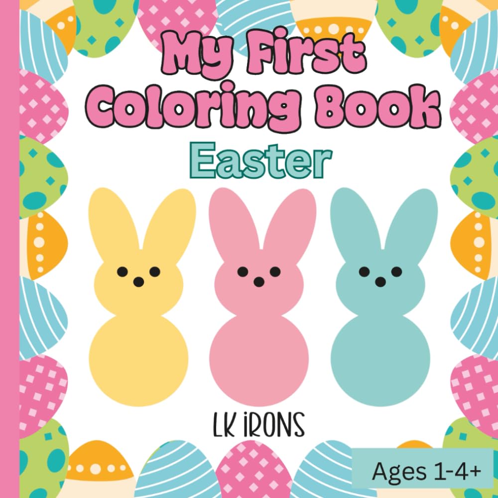 My First Coloring Book: Easter