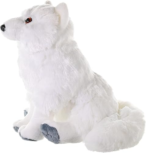Miniatura 6 de Wild Republic Arctic Fox - Peluche de peluche, regalo para niños, 12 pulgadas