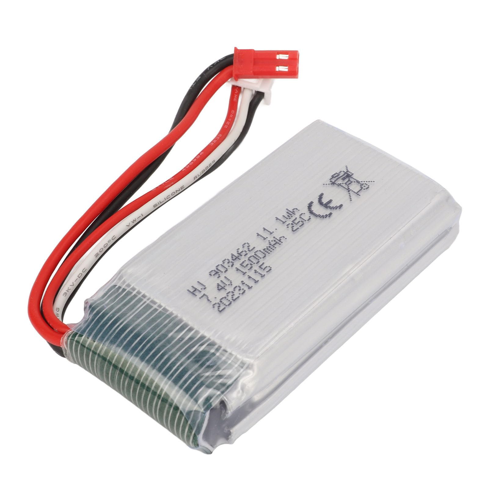 EMUKOEP Batterie au Lithium Polyvalente 7,4 V 1500 MAh pour Voiture RC pour FT009 et L969 – Construction Haut de Gamme