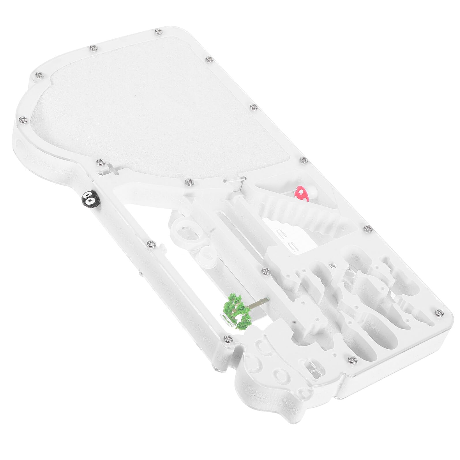 TOYANDONA Kit Scientifico per Formiche Terrario Trasparente con Vista Gradi Nido Ecologico per Ragazzo Ragazza e Adulti Materiale Sicuro e Durevole per Osservazione e Apprendimento